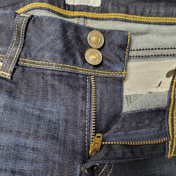 Hudson Ginny Crop Straight With Cuff Jeans Women's.  Size 27. Pre-owned. - Picture 10 of 11